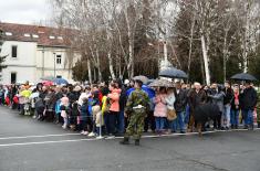 Ispraćaj pešadijske čete u mirovnu operaciju UN u Libanu  