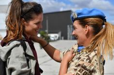 Send-off ceremony for contingent of the Serbian Armed Forces to UN mission in Cyprus
