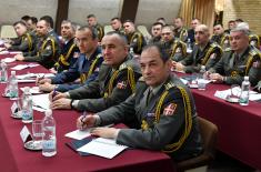 Main Plenary Meeting at the Defence Attaché Conference held