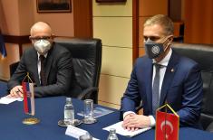Minister Stefanović meets with Turkish Ambassador Bilgic