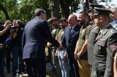 President Vučić lays wreath at Monument to Heroes of Košare