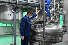 Minister Vulin opens new plant in "Prva iskra" Barič