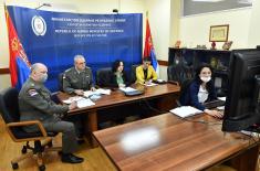 Informisanje stranih vojnih predstavnika o budžetu odbrane Srbije