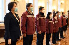 Uručena najviša vojna priznanja pripadnicima kineskog lekarskog tima 