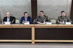 Main Plenary Meeting at the Defence Attaché Conference held