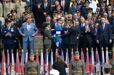 President Vučić: Youngest officers – echelon of freedom and sovereignty of our homeland