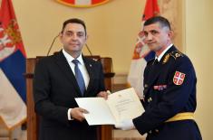 Minister Vulin: The Serbian Armed Forces follows its supreme commander