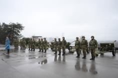 Почасна артиљеријска паљба поводом Дана примирја