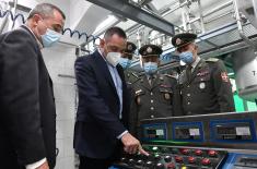 Minister Vulin opens new plant in "Prva iskra" Barič