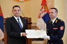 Minister Vulin: The Serbian Armed Forces follows its supreme commander