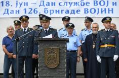 Celebration on the Occasion of the Reconnaissance and Reporting Service Day and the Day of 126th Air Surveillance, Early Warning and Guidance Brigade