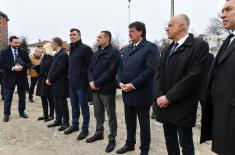 The construction of flats for members of the security forces began in Belgrade