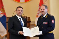 Minister Vulin: The Serbian Armed Forces follows its supreme commander