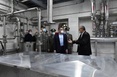 Minister Vulin opens new plant in "Prva iskra" Barič