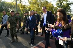 President Vučić: Citizens should be proud of their armed forces