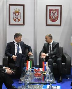 Minister Stefanović Talked with Hungarian Delegation