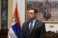 Minister Vulin: Serbia is investing in the best