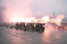 Почасна артиљеријска паљба поводом Дана примирја