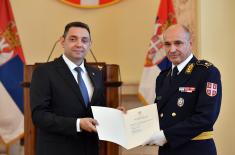 Minister Vulin: The Serbian Armed Forces follows its supreme commander