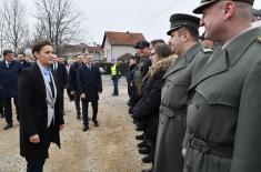 The construction of flats for members of the security forces began in Belgrade
