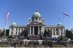 Commissioning ceremony for new officers of Serbian Armed Forces