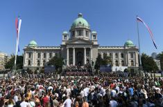 Commissioning ceremony for new officers of Serbian Armed Forces