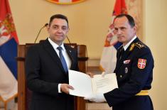 Minister Vulin: The Serbian Armed Forces follows its supreme commander