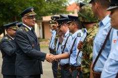 Celebration on the Occasion of the Reconnaissance and Reporting Service Day and the Day of 126th Air Surveillance, Early Warning and Guidance Brigade