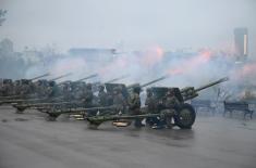 Почасна артиљеријска паљба поводом Дана примирја