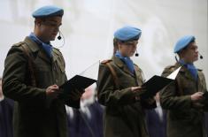 Ceremony to mark Peacekeeping Operations Centre Day and 20th anniversary of Serbian Armed Forces’ participation in multinational operations