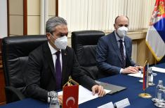 Minister Stefanović meets with Ambassador of Turkey, H.E. Aksoy