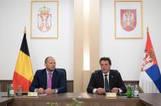  Састанак министра Гашића са министром одбране Краљевине Белгије