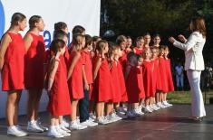 Minister Vučević attends opening of “Family Days in Serbia“ event