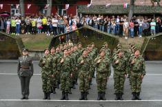 Soldiers of “September 2022” Intake Swear Oath