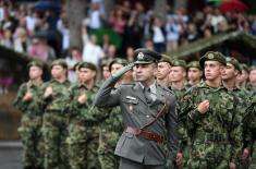 Soldiers of “September 2022” Intake Swear Oath