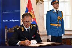 Minister Vulin: The Serbian Armed Forces follows its supreme commander