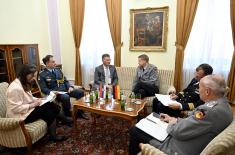 Staff talks with representatives of German Federal Ministry of Defence