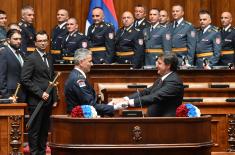 Svečanost povodom završetka školovanja 13. klase VSBO i oficira 67. klase GŠU