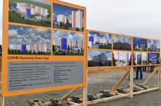 Foundation stone for new Covid hospital laid near Novi Sad