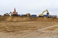 Foundation stone for new Covid hospital laid near Novi Sad