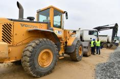 Foundation stone for new Covid hospital laid near Novi Sad