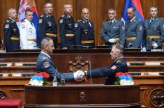 Свечаност поводом завршетка школовања 14. класе ВСБО и официра 68. класе ГШУ