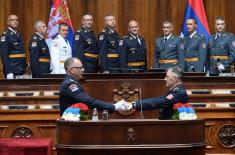 Свечаност поводом завршетка школовања 14. класе ВСБО и официра 68. класе ГШУ