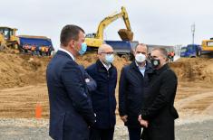 Foundation stone for new Covid hospital laid near Novi Sad