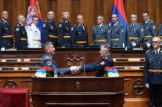 Свечаност поводом завршетка школовања 14. класе ВСБО и официра 68. класе ГШУ