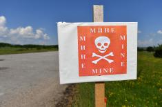 Start of clearing Sjenica airport