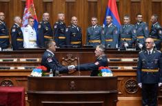 Свечаност поводом завршетка школовања 14. класе ВСБО и официра 68. класе ГШУ