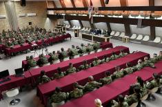 Ministar odbrane razgovarao sa pripadnicima Komande za obuku
