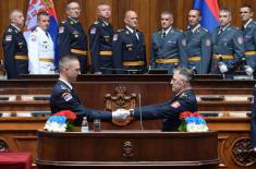 Свечаност поводом завршетка школовања 14. класе ВСБО и официра 68. класе ГШУ