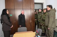 Министар Гашић обишао Центар Министарства одбране у Златиборском округу